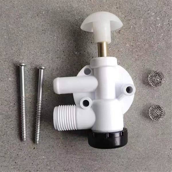 Sealand Rv vesiventtiili kokoonpano perävaunun wc-korjaussarja Ecovac Vacuflush poljinhuuhtelu wc:t 385314349