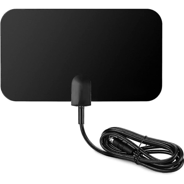 Förstärkt HD Digital TV-antenn 18ft Koaxial HDTV-kabel/ac-adapter