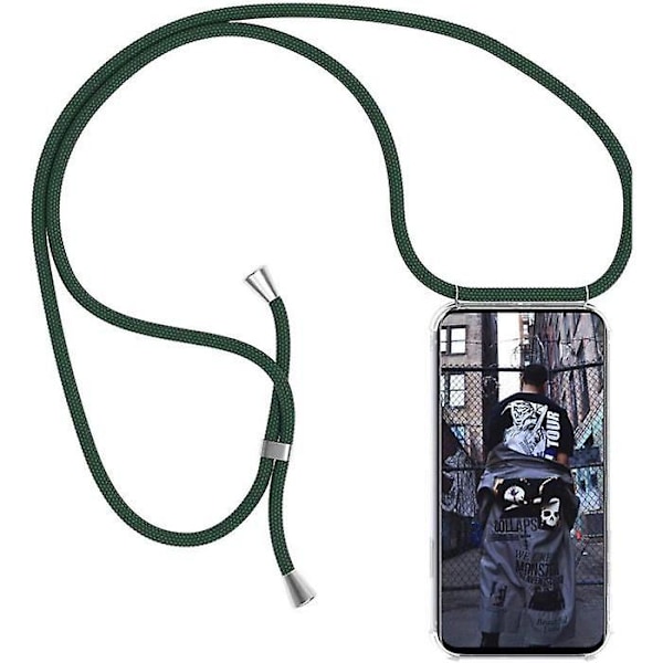 Halskje Samsung Galaxy Note 10 Plus Deksel Transparent Silikon Med Halskje Snøre Halskje Lanyard For Telefon Med G