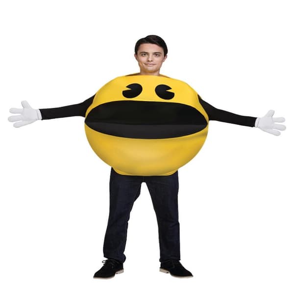 Pac-Man-dräkt för vuxna Standard
