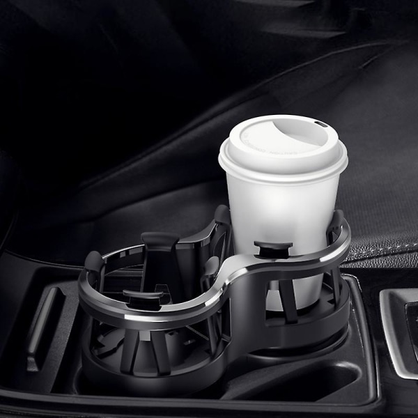 Multi autoon kiinnitettävä lasiteline Muokattu kiinteä auto laita lasituhkakuppiteline Auto teekuppilautanen juomapidike|juomatelineet|