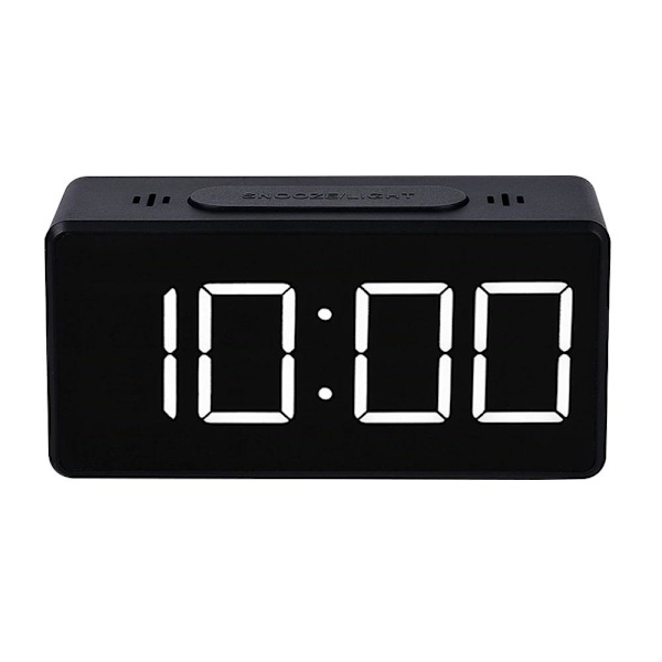 Digital Alarmklocka - black