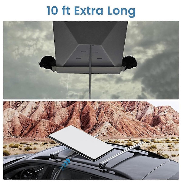 Billader for Starlink Mini Strømkabel, 12V-48V Adapter 3 meter
