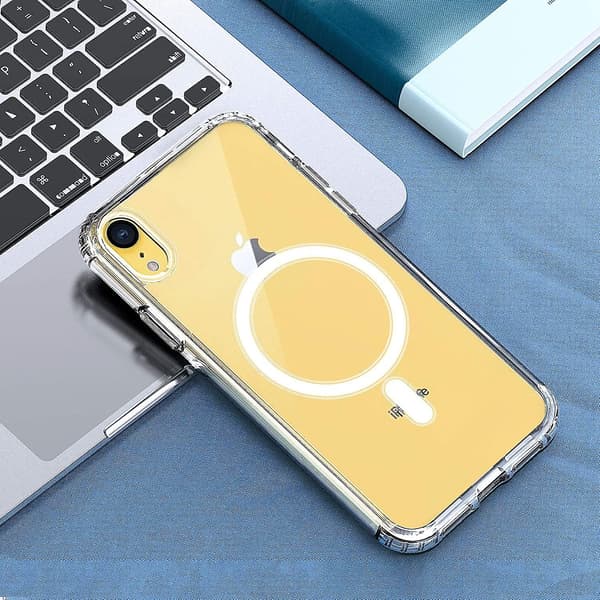 iPhone XR mobildeksel for MagSafe-lader Transparent