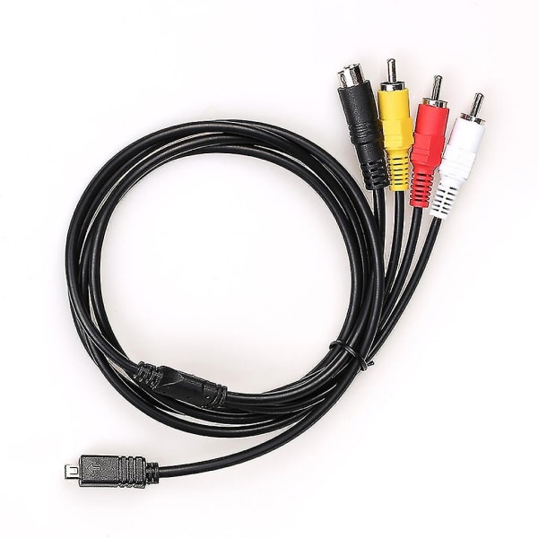 120cm Vmc 15fs Rca Til 10pin Port A/v-kabel For Kamera 120cm