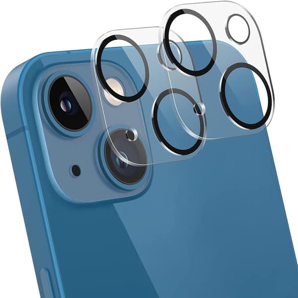 [2-Pack] iPhone 13 Linsskydd i härdat glas 30