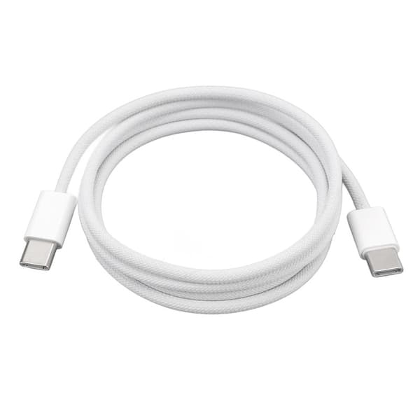 60 W USB-C-laddningskabel (2 meter!!) Bulk MW493ZM (extra lång) iPhone 15 16 Pro Plus MAX