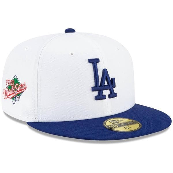 59Fifty tilpasset caps - WORLD SERIES 1988 LA Dodgers White 7 7/8, (62, 5cm)