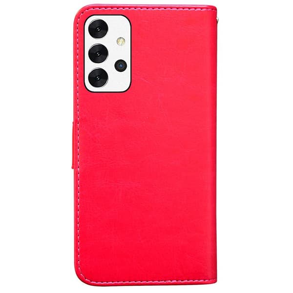 Samsung Galaxy A32 5G - Leather Case / Protection White_max Vit