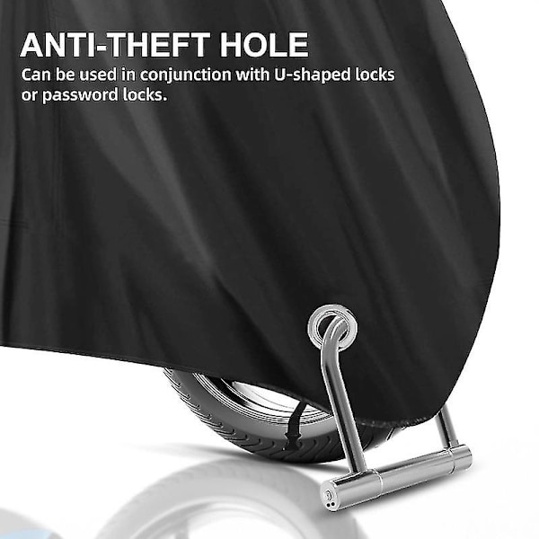 Cover Vattentätt Dammtät Uv-skyddande cover för Piaggio Vespa Scooter Gts Lx Lxv Sprint Primavera M for 160cm