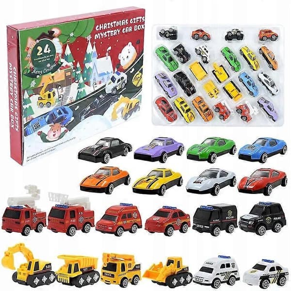 Julekalender 24 Elementer Biler Advent