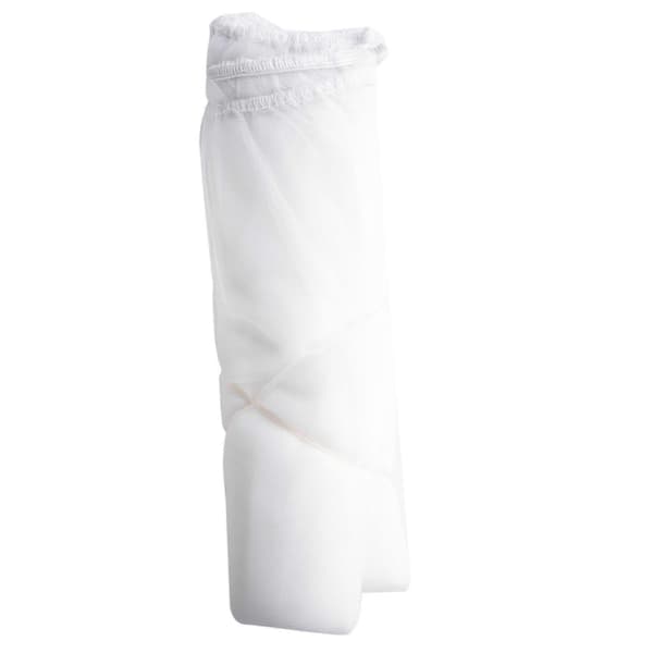 20-pak si-pose, 5 gallon malingssi med elastisk topåbning, hvid finmasket pose til maling Vit