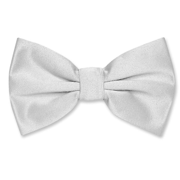 Yaju Solid Herre Sløyfe Til Smoking Eller Dress1pcs, Hvit