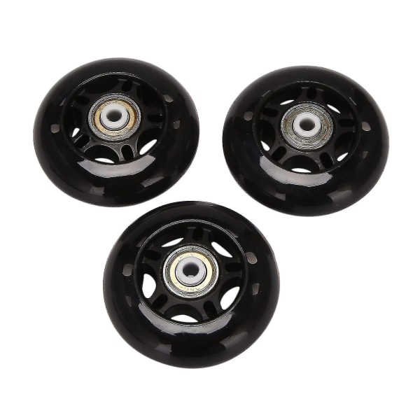 12 st Inline Skate Wheels Nybörjare Rullskridskor Hjul 70x24mm