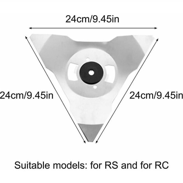 Vaihdettavat terät robottiruohonleikkuriin, Vaihdettavat terät Robomow RS RC Premium -robottiruohonleikkurin terät - Robottileikkurin vaihtoterät
