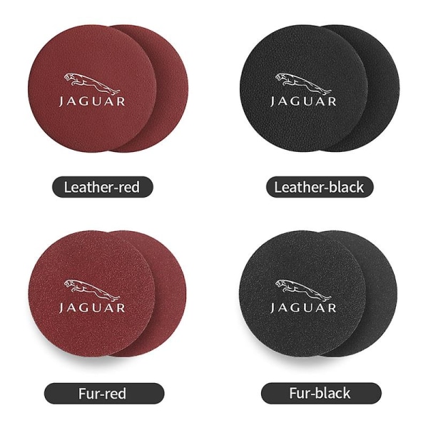 Bil Vattenkopp Flaskhållare Anti Slip Pad För Jaguar Xf Xj Xe S Typ F Typ X Typ F Pace I Pace E Pace Xfr Xkr| |