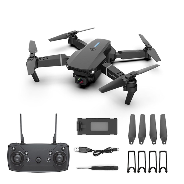 Drone 4k Profesional HD Dobbel Kamera Drone Wifi 4K Sanntids Overføring Fpv Droner Sammenleggbar Quadcopter Leker