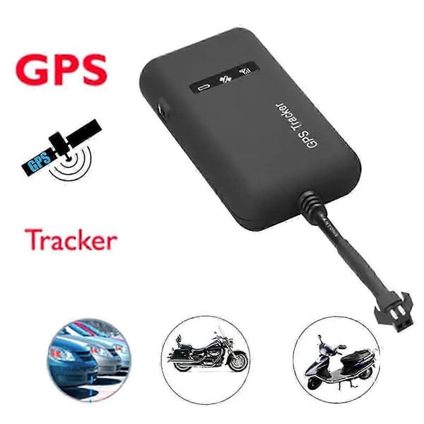 GT02A 12V-36V Mini GPS/GSM/GPRS SMS Bil GPS Tracker i realtid Positionering Stöder Google Maps Länk Svart