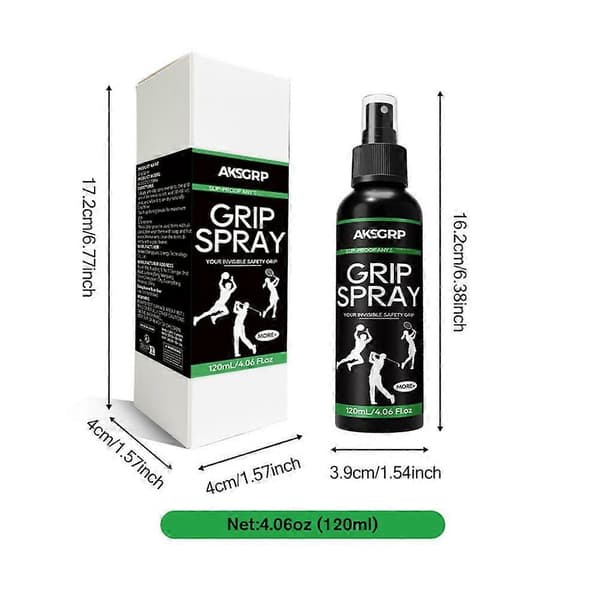 Anti-skridt spray til golfhandsker - 120 ml grebsforstærker