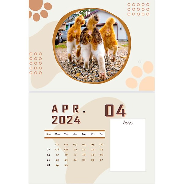 Kissanpeppu 2024 kissan ystäville hauska kissakalenteri, kissanpeppu kalenteri 2024 A 1