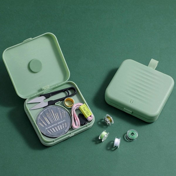 21-delad sykit DIY multifunktionell sylåda set för handquiltning sömnad White