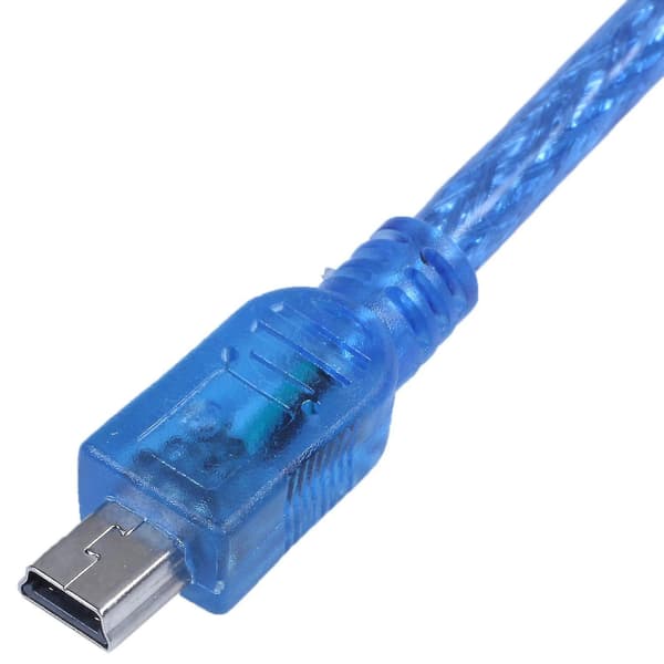 Ny USB 2.0 A til Mini USB B 5pin Datakabel Ledningsadapter Konverter 1ft