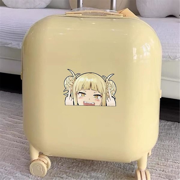 My Hero Academia Himiko Toga -auton tarra Peeker Cartoon Anime Tarrat JDM Ikkuna Takakontti Puskuri Koristeellinen Tarra
