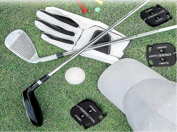 3 stk. golfslagteller, golfslagteller, slagteller, poengteller