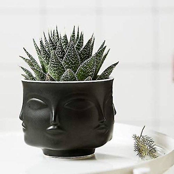 Fyrkantig guldkeramisk blomkruka Heminredning Suckulent Kaktus Multifunktionell inomhus