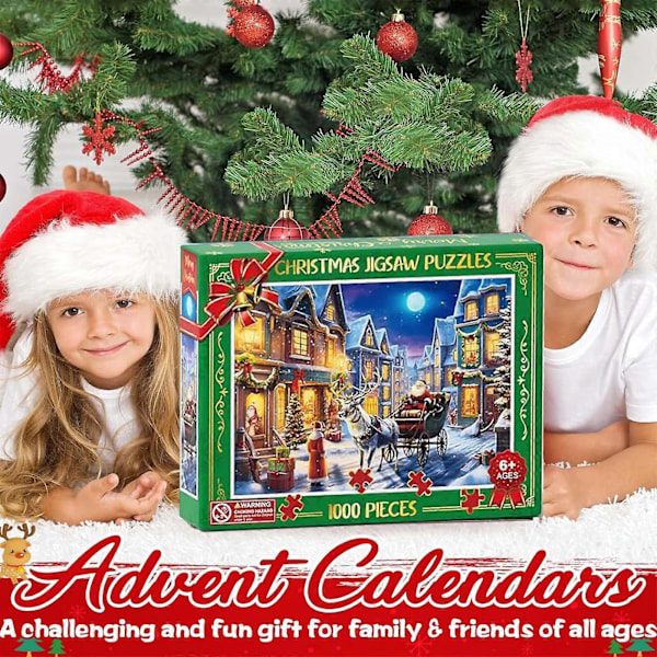 Julpussel Tilan Adventskalender 24 dagar Jul Nedräkningskalender Thanksgiving Julgåva S