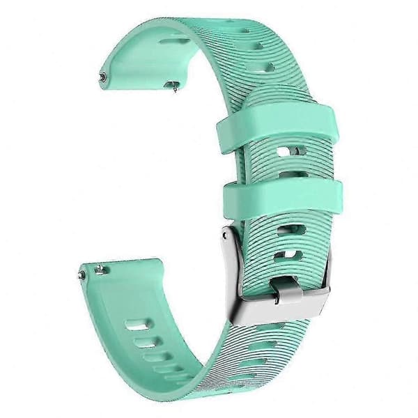 Udskiftningssilikonearmbåndsurrem kompatibel med Forerunner 245 Mint Green