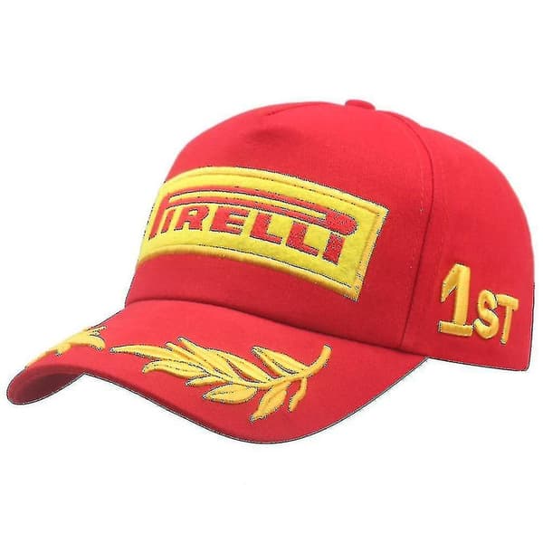 Pirelli brodert baseballcaps racinghatt
