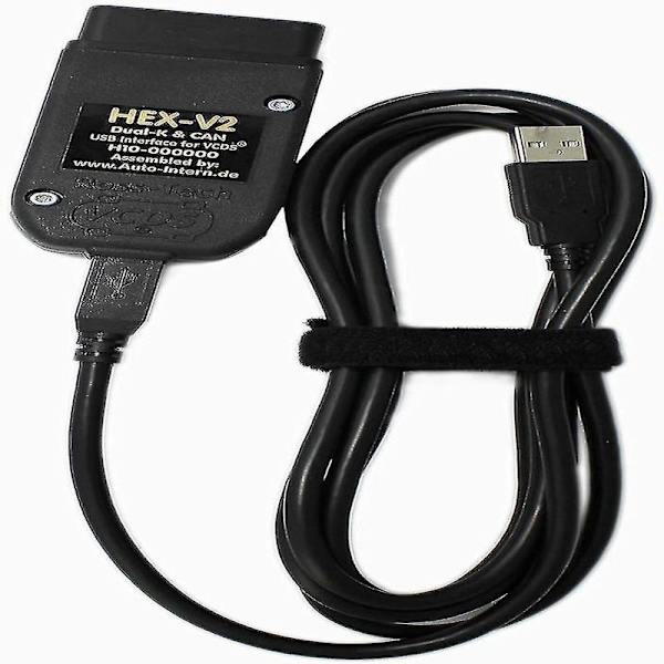 HEX V2 VCDS USB Diagnostikgränssnitt