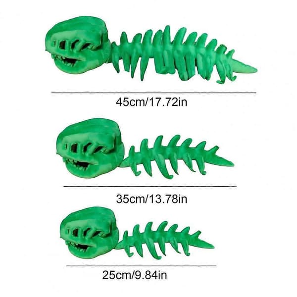 Dinosaurusskelet-kostume til kat, plys-skelet-hætte til kat, Halloween-tøj til killinger Grey L