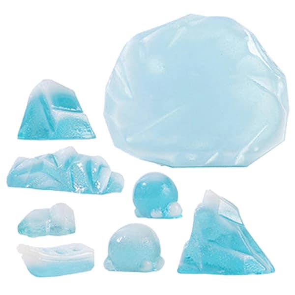 Modell Miniatyr Pingvin Dekoration kompatibel med Hem 8-pack