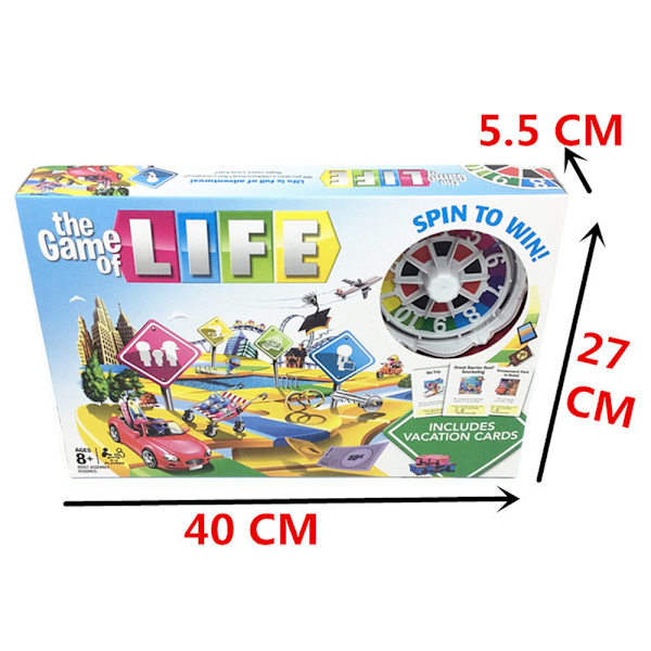Game of LIFE Monopol Classic -lautapeli