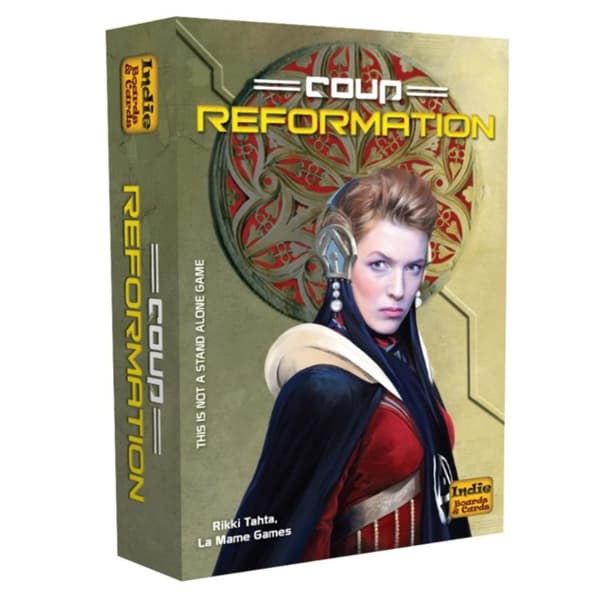 Engelsk brettspillkort Coupreformation extension