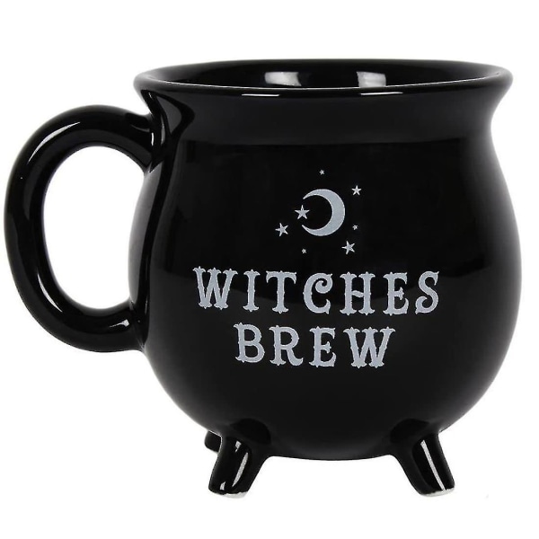 Noe forskjellig Witches Brew Cauldron Mug Svart