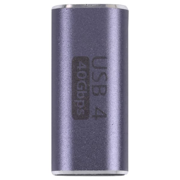 USB-C Hon - USB-C Hon Adapter USB 4.0 Aluminium Blå size 30