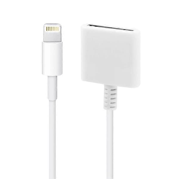 14cm 30-nastainen 8-nastaiseen sovitinkaapeli White