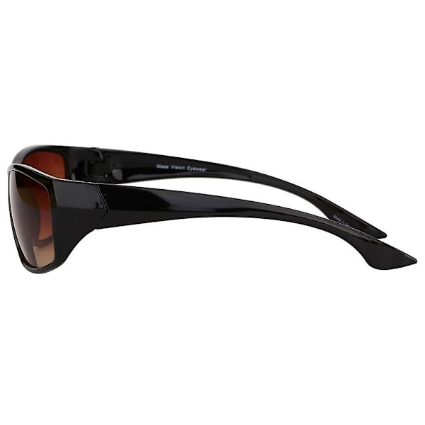 \"The Driver\" Polariseret Bifokal Solbriller Med Høj Definition - Sort - 2.50 Black 2.5