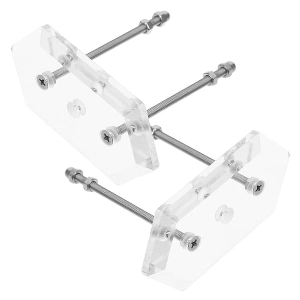 Skateboard Väggfäste Rack Förvaring Display För Modern Estetisk Rum Förbättring 2st Silver