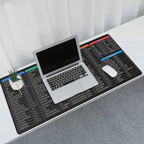 Tastatur Excel Genveje Musemåtte (900x400mm), Computer Tastatur Musemåtte