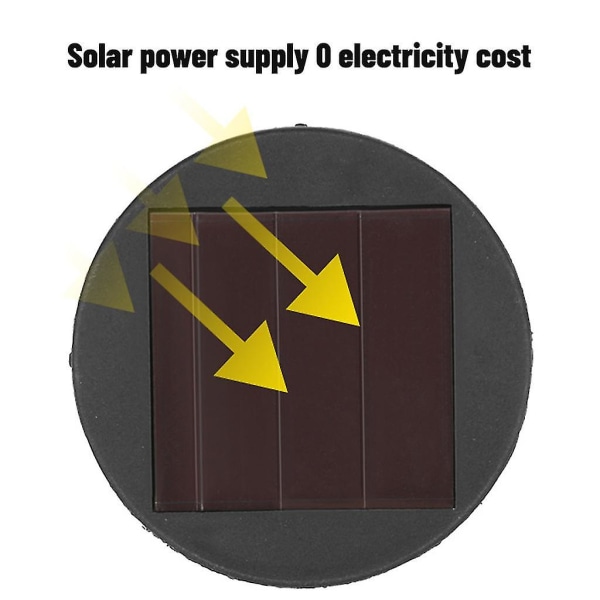 Cylinder Crack Solar Gräsmatta Lampa Med Stake Gata Nattljus Trädgård Väg Lampa Utomhus För Kreativ Dekorativ Landskap För Stigen Uteplats Vattentät L