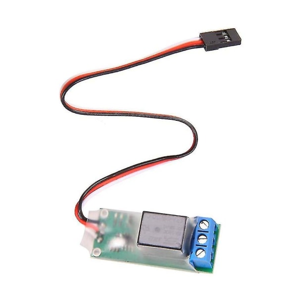 2 stk. Rc Pwm Elektronisk Relébryter For Rc Flymodell Diy Modell Navigasjon Lys Kontroller Universa
