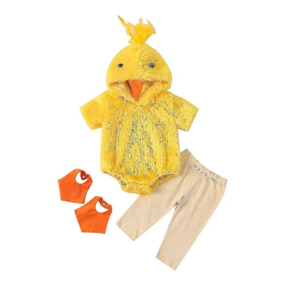 Kyllingekostume til småbørn og børn 90CM