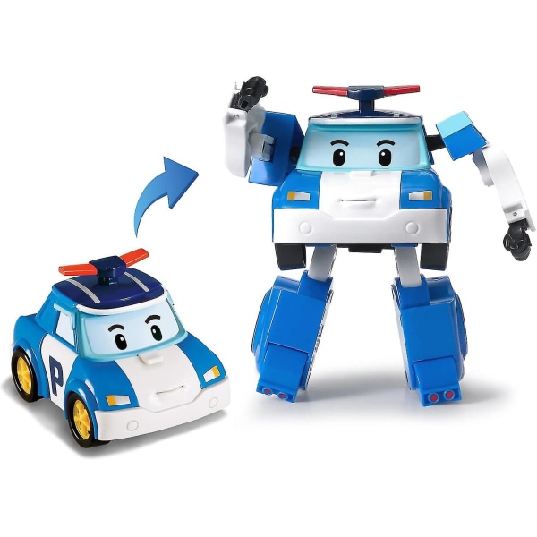Transformer Robot, 4 Tommer Transformer Legetøj Karakterer Køretøjer Ferie Biler Legetøj Gaver