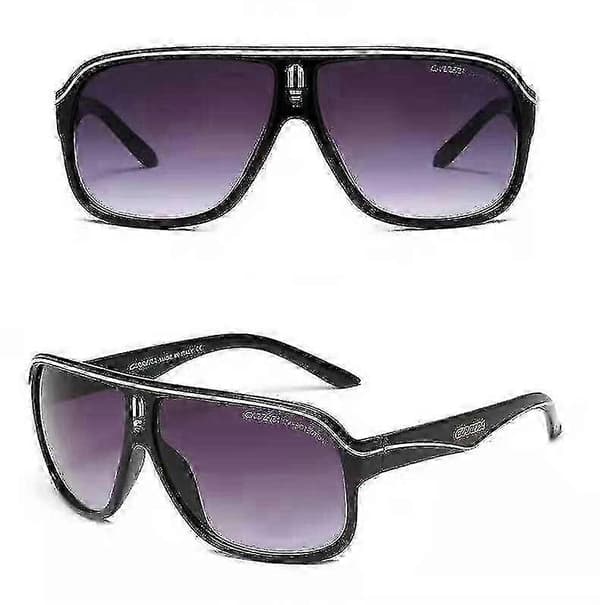 2025 Herrsolglasögon Mode Carrera Ruthenium Pilot Gradient Lins Glasögon+Box