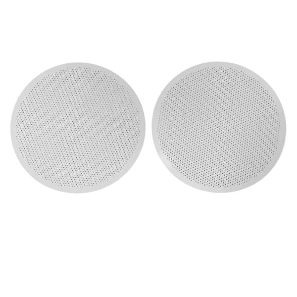 2 STK 61 mm Kaffepuckskærm Rustfrit Stål Genanvendeligt Filter