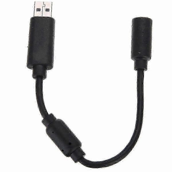 Naievear USB Breakaway Forlængerkabel Adapter til Xbox 360 Trådløs Gamepad Controller